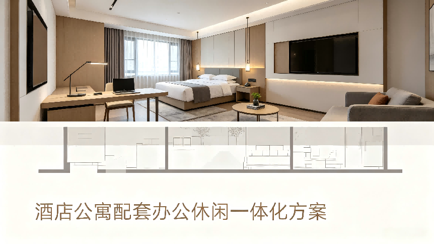 酒店公寓配套办公休闲一体化方案