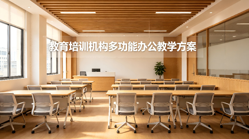 教育培训机构多功能办公教学方案